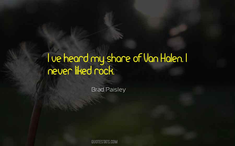 Quotes About Brad Paisley #1342200