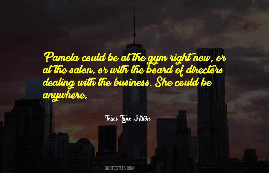 Quotes About Pamela #1237038