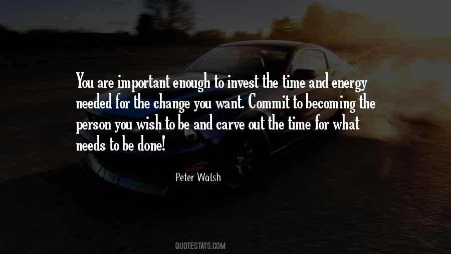 Quotes About Peter Walsh #1278452