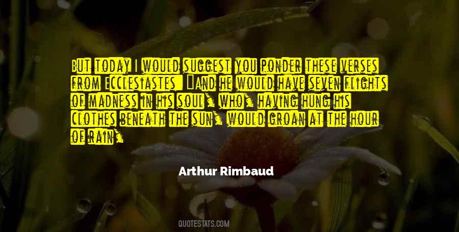 Quotes About Arthur Rimbaud #191388