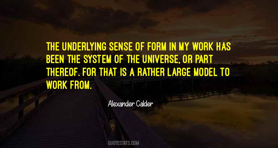 Quotes About Alexander Calder #1325051