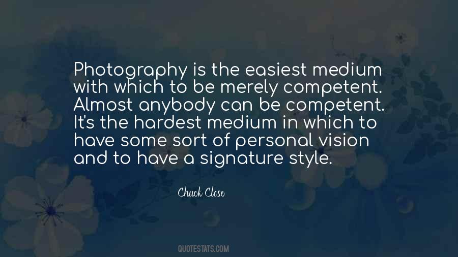 Quotes About Chuck Close #151048