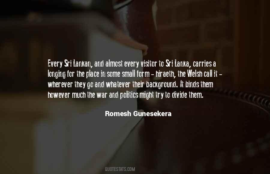 Sri Lankan Quotes #959646