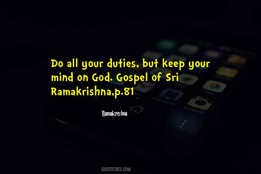 Sri Ramakrishna Quotes #914286