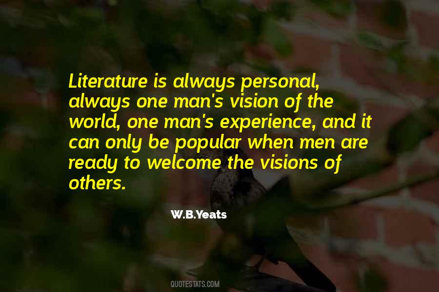 Quotes About W.b Yeats #380798