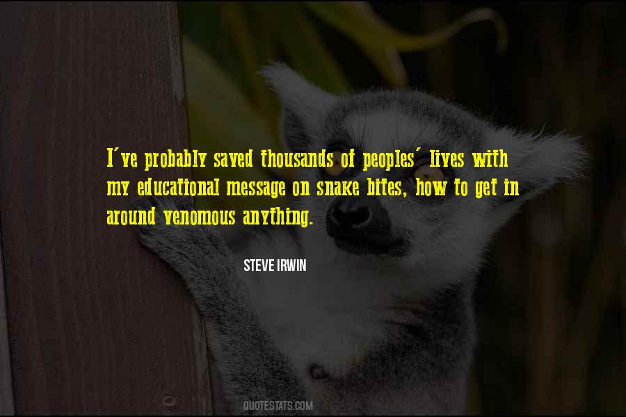 Quotes About Steve Irwin #204952