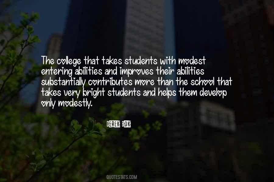 Quotes About Students Abilities #229162
