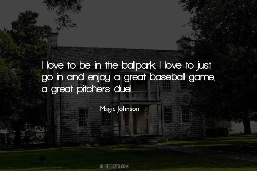 Quotes About Ballpark #956772