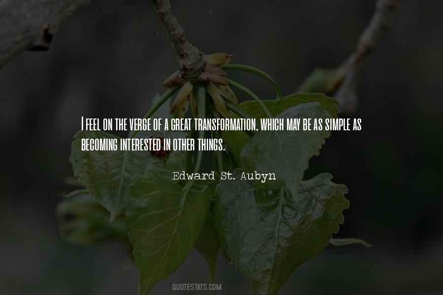 St Aubyn Quotes #523579