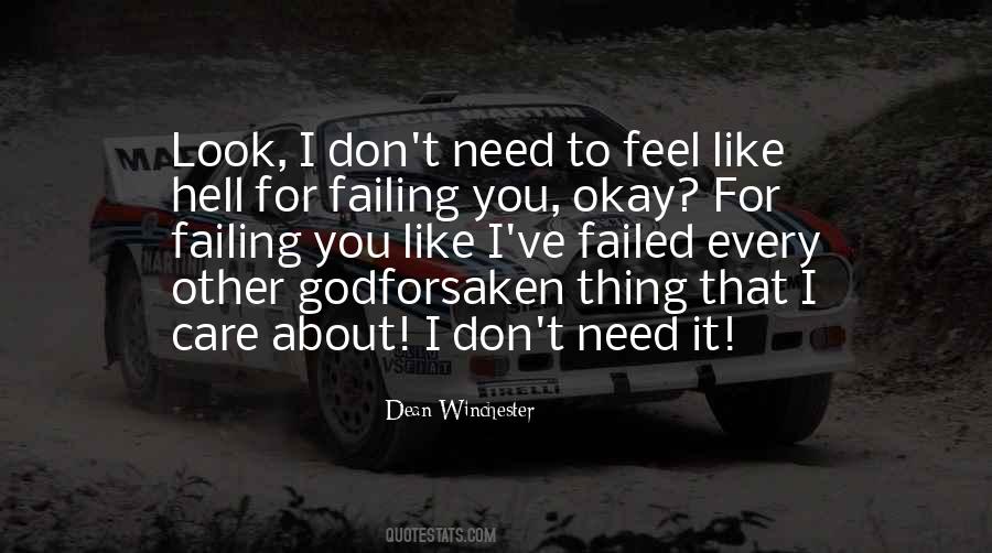 Quotes About Dean Winchester #1596015