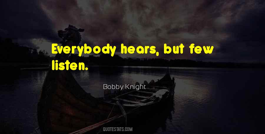 Quotes About Bobby Knight #1583194