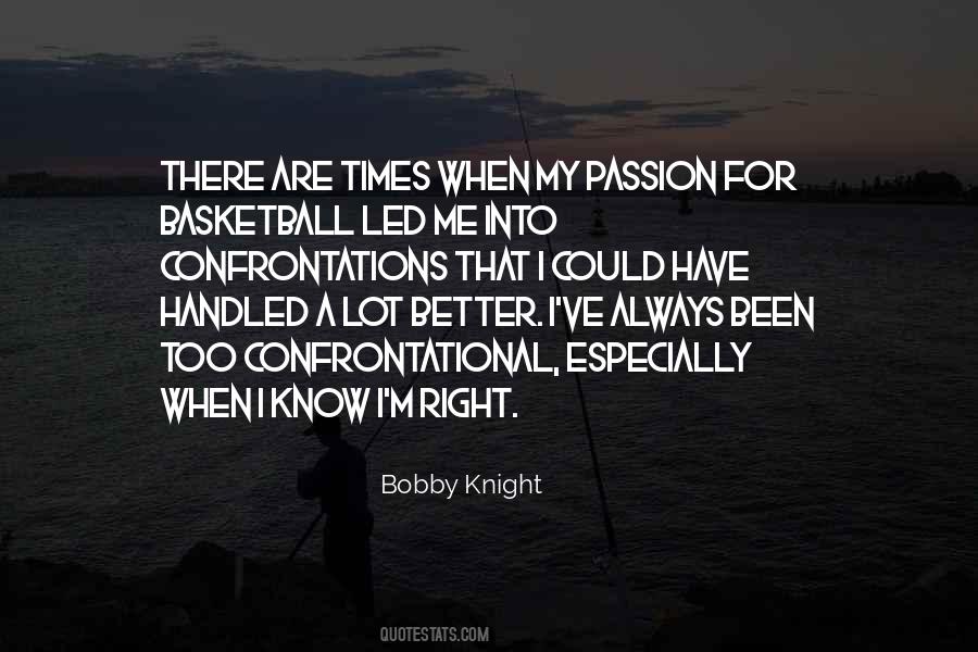 Quotes About Bobby Knight #489435