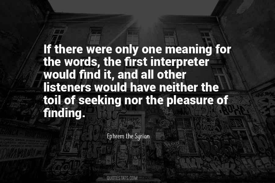 St Ephrem The Syrian Quotes #668106