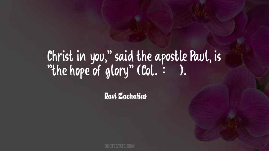 Quotes About Paul The Apostle #1397822