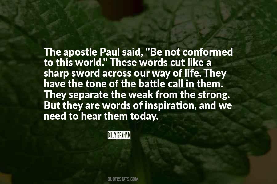 Quotes About Paul The Apostle #726242