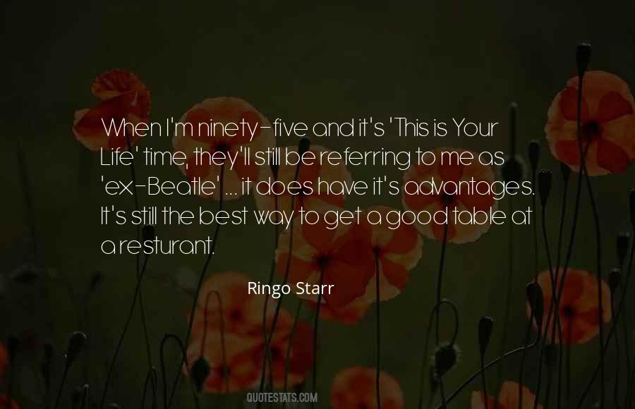 Quotes About Ringo Starr #882816