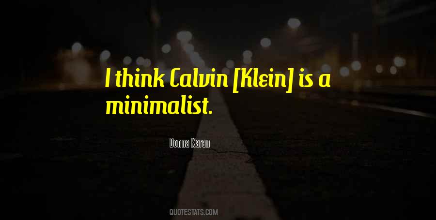 Quotes About Calvin #1131350
