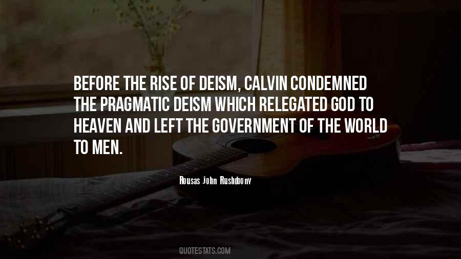 Quotes About Calvin #1196903