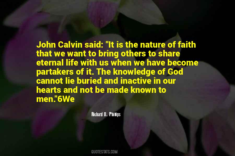 Quotes About Calvin #1531802