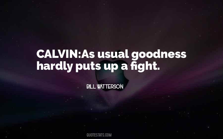 Quotes About Calvin #1827761