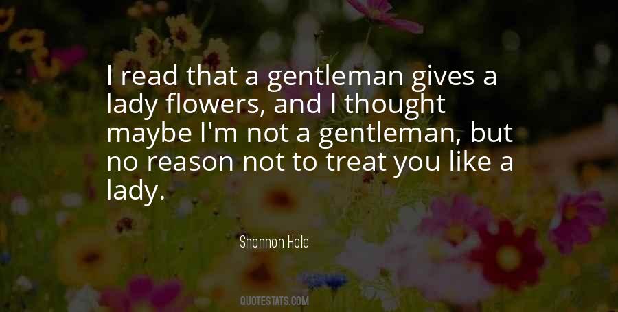 Quotes About A Gentleman #1013437