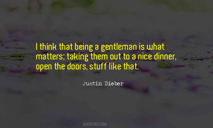 Quotes About A Gentleman #1132998