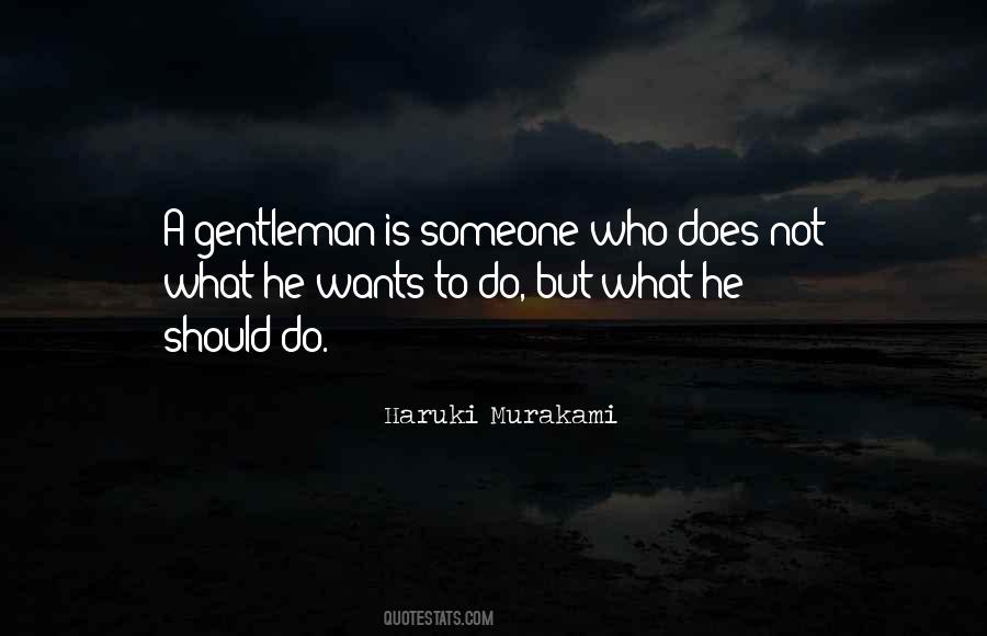 Quotes About A Gentleman #1245621