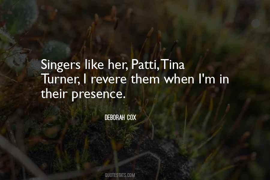 Quotes About Tina Turner #1329370