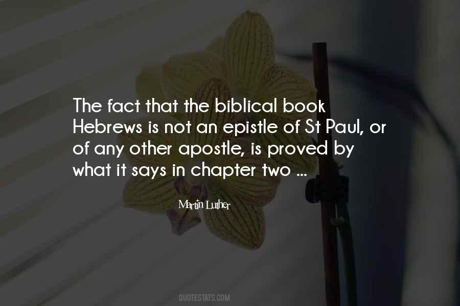 St Paul The Apostle Quotes #439752