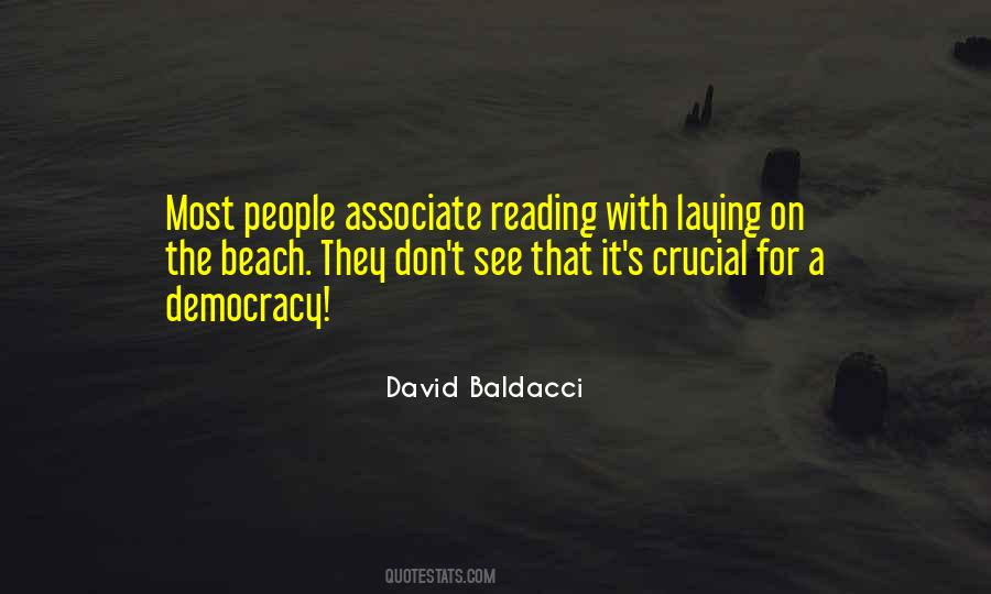 Quotes About Beach Reading #1734668
