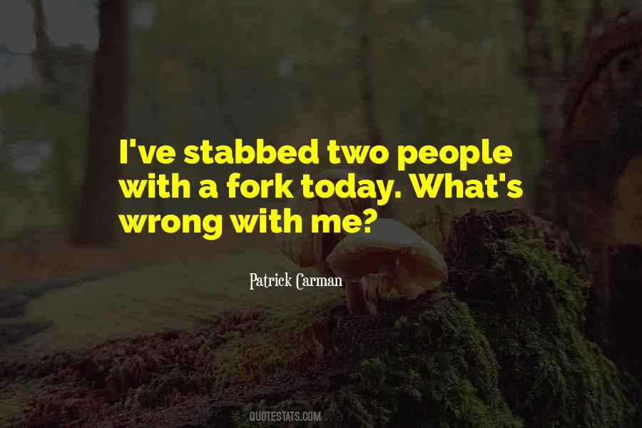 Stabbed Quotes #848569