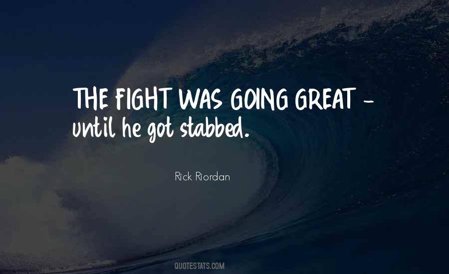 Stabbed Quotes #850746