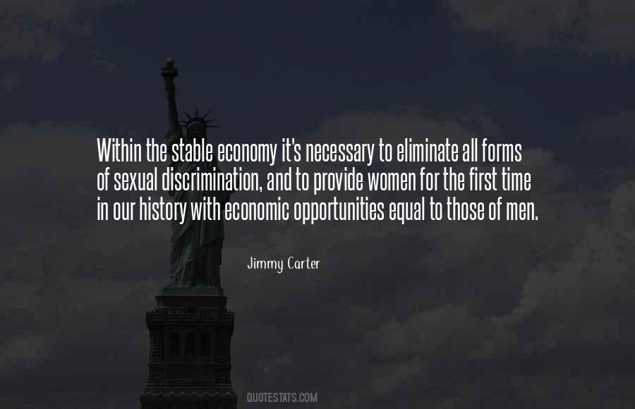 Stable Economy Quotes #814753