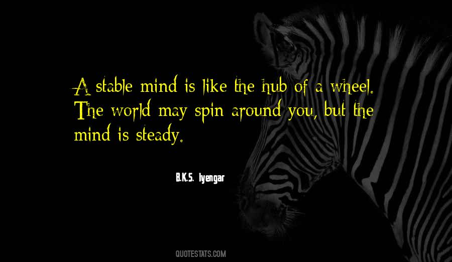 Stable Mind Quotes #916960