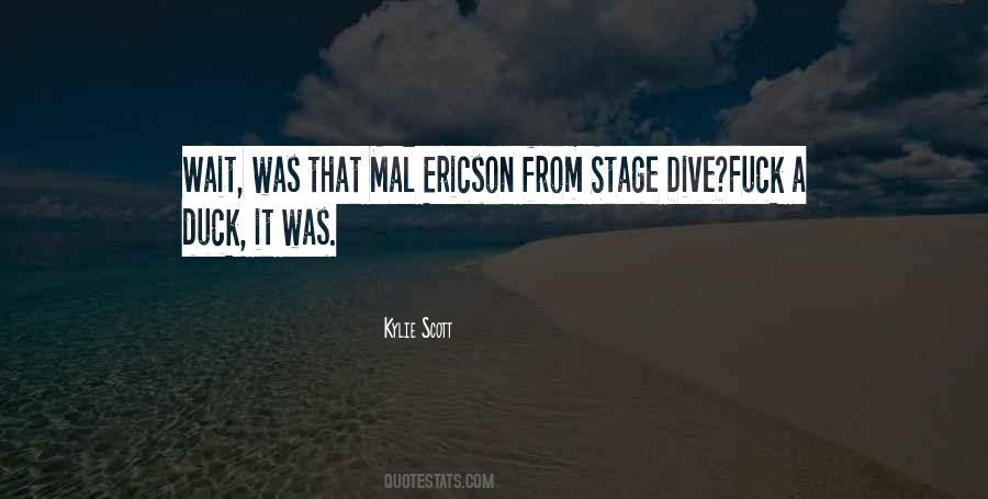 Stage Dive Quotes #1016712