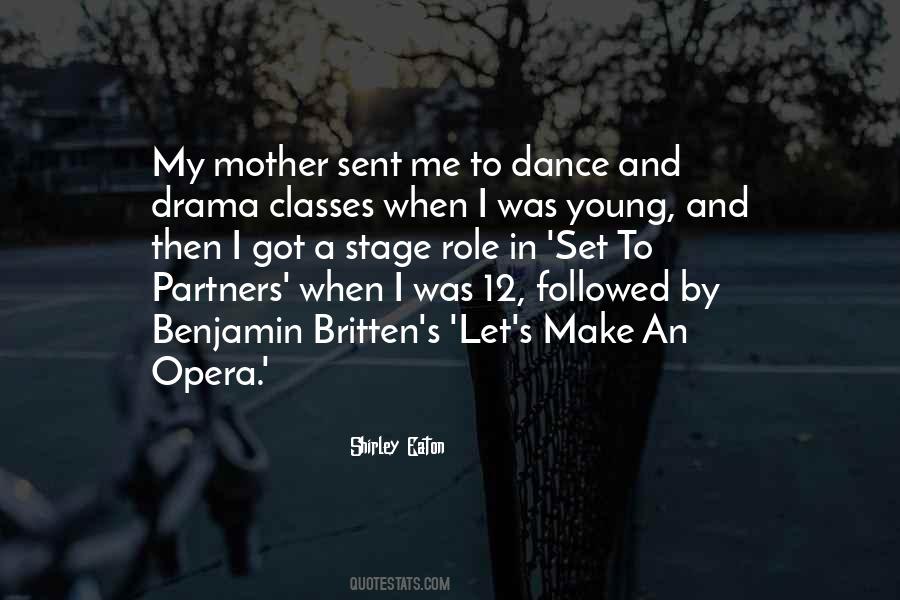 Stage Mother Quotes #891223