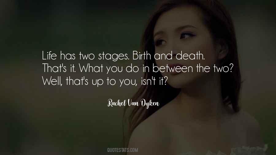 Stages Of Death Quotes #1693596