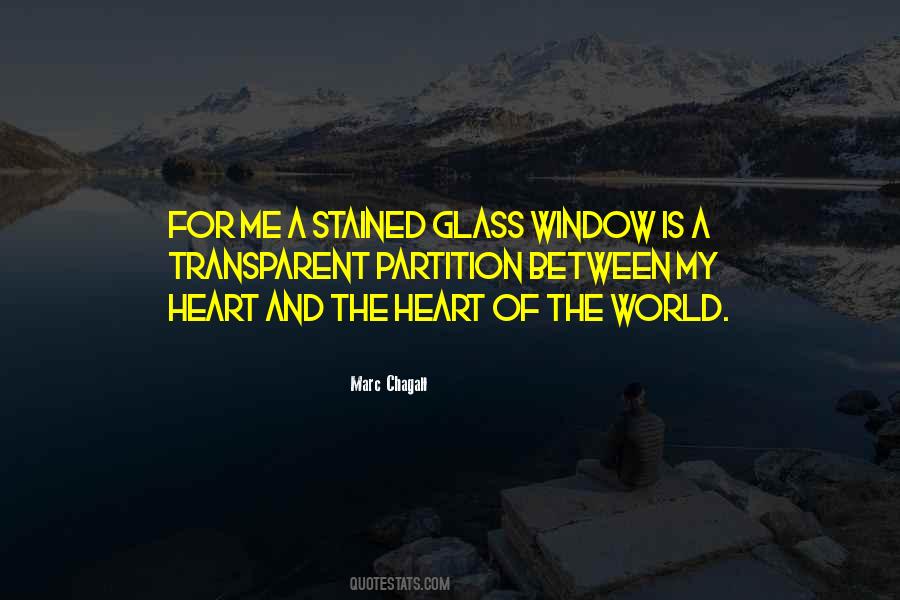 Stained Glass Window Quotes #1392741
