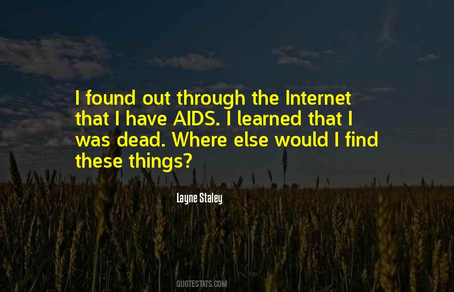 Staley Quotes #511508