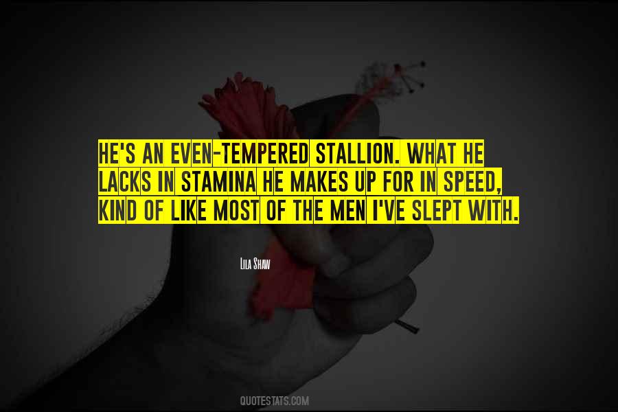 Stallion Quotes #189564