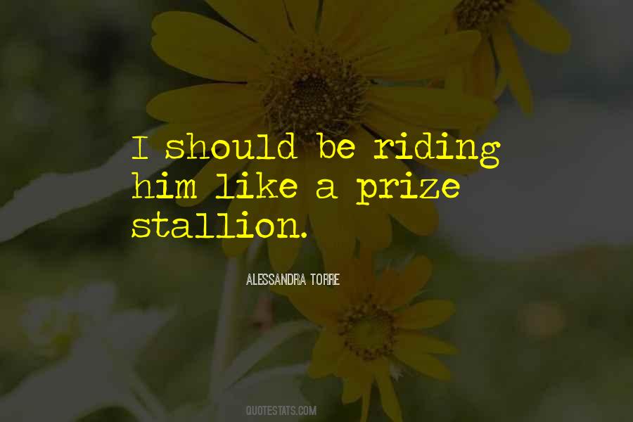 Stallion Quotes #867048