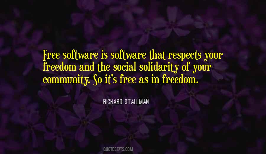 Stallman Quotes #1349658