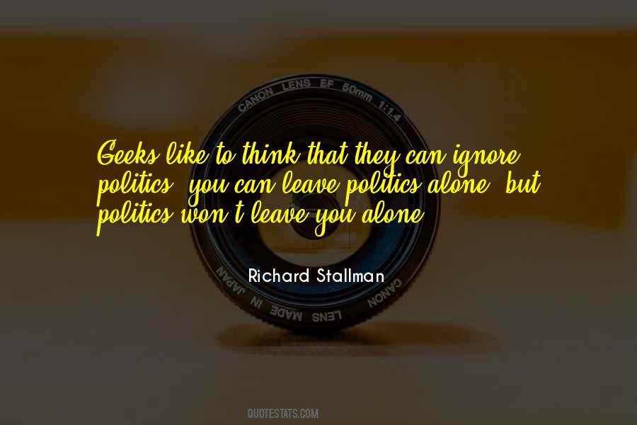 Stallman Quotes #842564