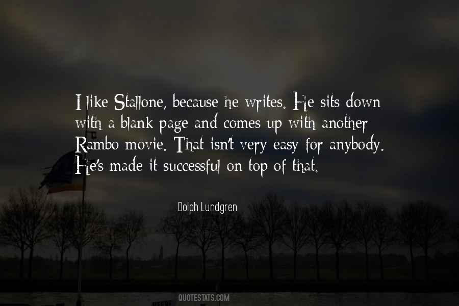 Stallone Movie Quotes #1804615