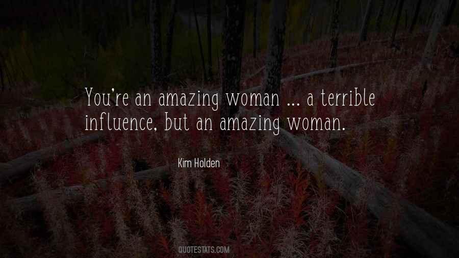 Quotes About Amazing Woman #1093655