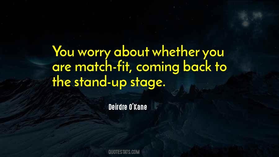Stand Back Up Quotes #890615