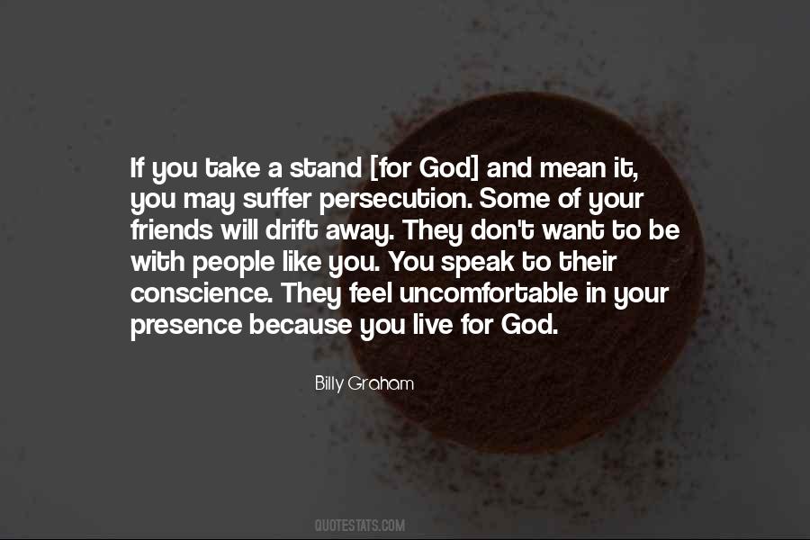 Stand For God Quotes #133426