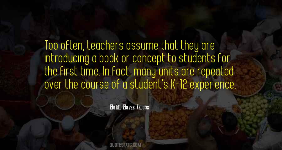 Quotes About Student Experience #1624850