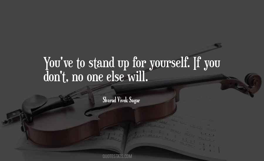 Stand For You Quotes #159887