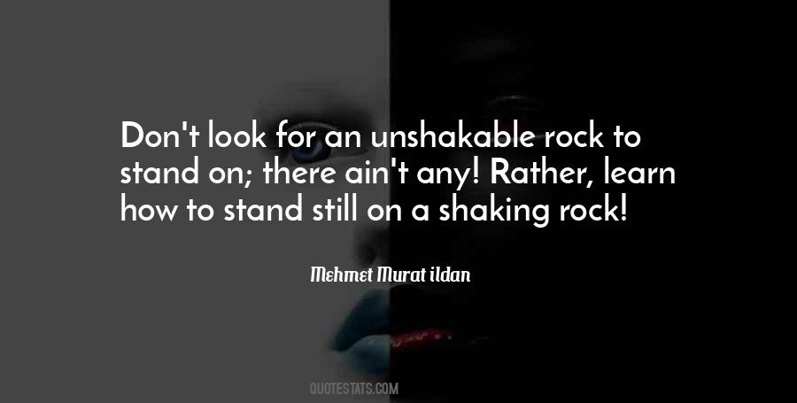 Stand Like A Rock Quotes #1082106